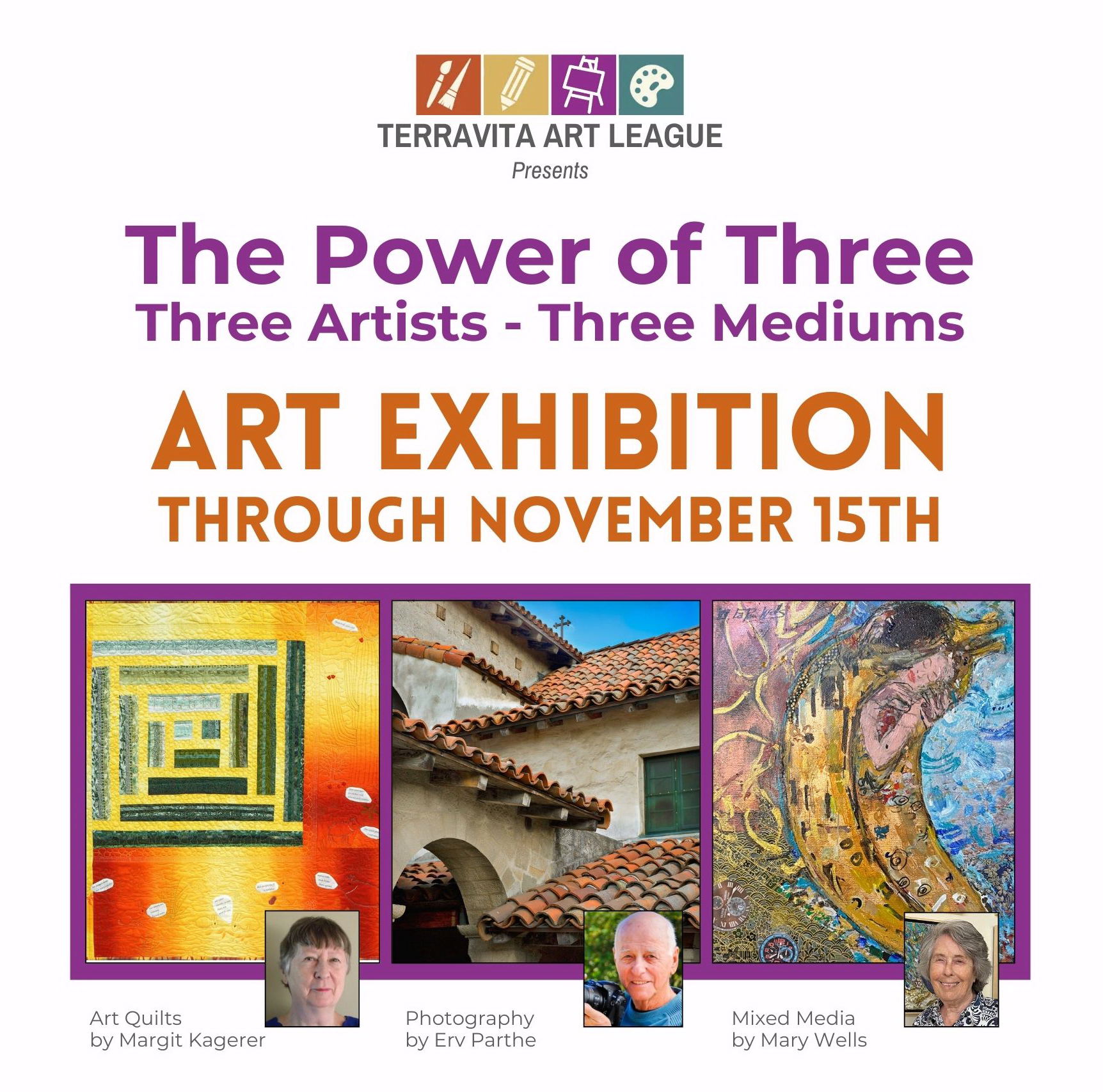 Power of Three Art Exhibit