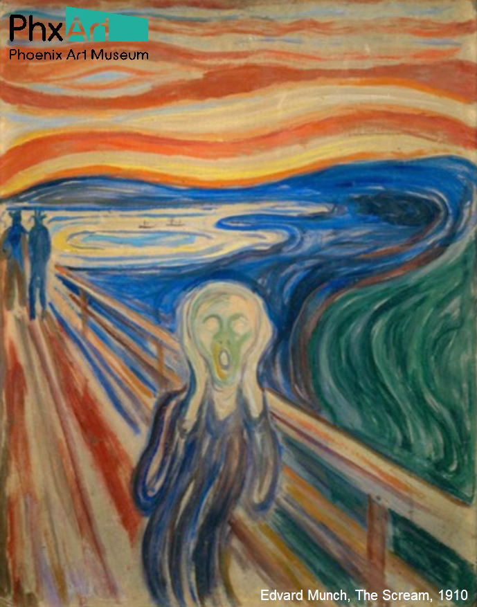 The Scream - Courtesy of the Phoenix Art Museum