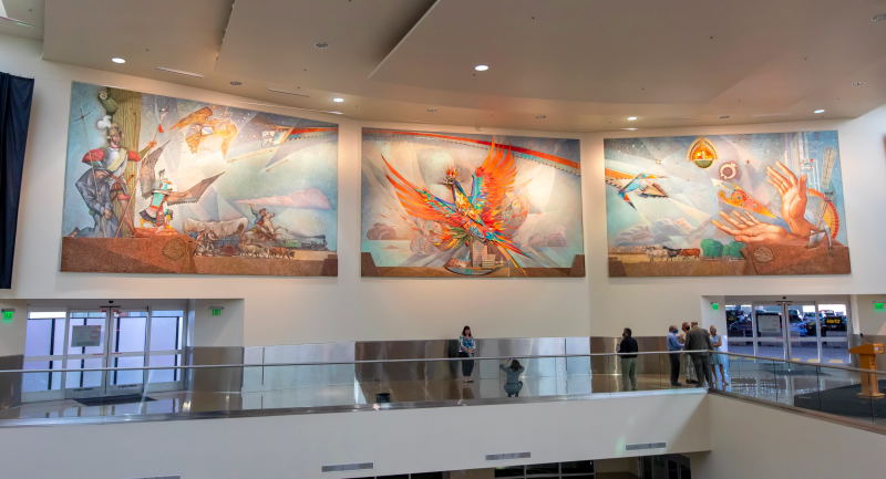 Sky Harbor Car Rental Center Mural