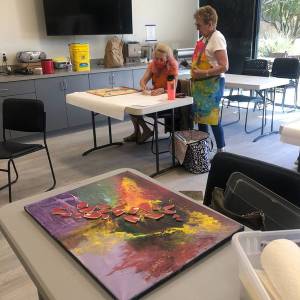 Recycle Art Class with Deb Hanson