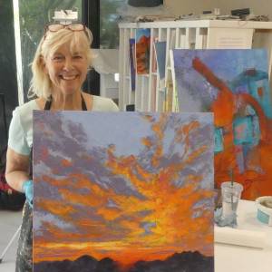 NonObjective Painting Class with Pat Cain, March 2022