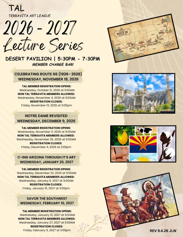 TAL/Terravita Lecture Series